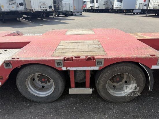 Dieplader oplegger Bodex BODEX , 4-ACHS TIEFLADER, RADMULDEN, LIFTACHSE, NACHLAUFACHSE