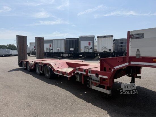 Dieplader oplegger Bodex BODEX , 4-ACHS TIEFLADER, RADMULDEN, LIFTACHSE, NACHLAUFACHSE