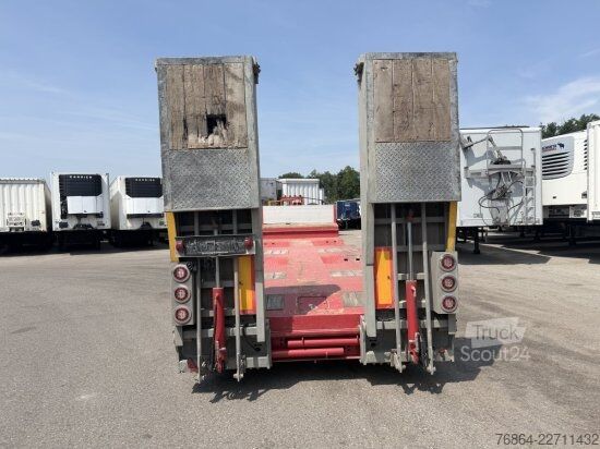 Dieplader oplegger Bodex BODEX , 4-ACHS TIEFLADER, RADMULDEN, LIFTACHSE, NACHLAUFACHSE