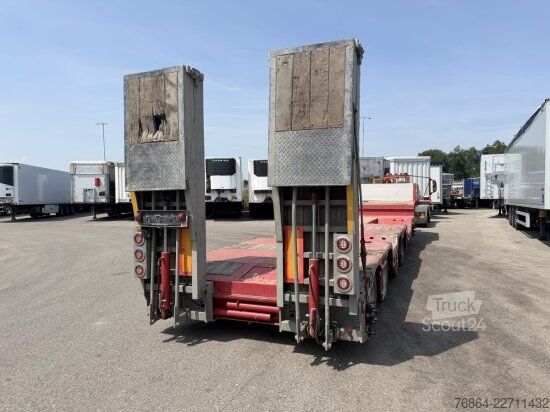 Dieplader oplegger Bodex BODEX , 4-ACHS TIEFLADER, RADMULDEN, LIFTACHSE, NACHLAUFACHSE