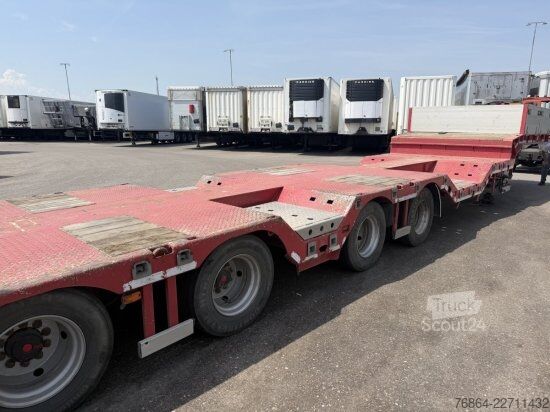 Dieplader oplegger Bodex BODEX , 4-ACHS TIEFLADER, RADMULDEN, LIFTACHSE, NACHLAUFACHSE
