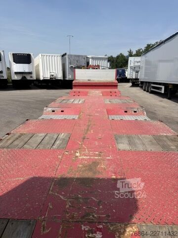 Dieplader oplegger Bodex BODEX , 4-ACHS TIEFLADER, RADMULDEN, LIFTACHSE, NACHLAUFACHSE