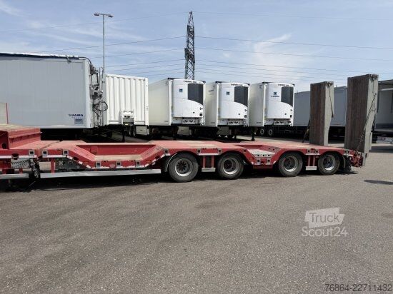 Dieplader oplegger Bodex BODEX , 4-ACHS TIEFLADER, RADMULDEN, LIFTACHSE, NACHLAUFACHSE