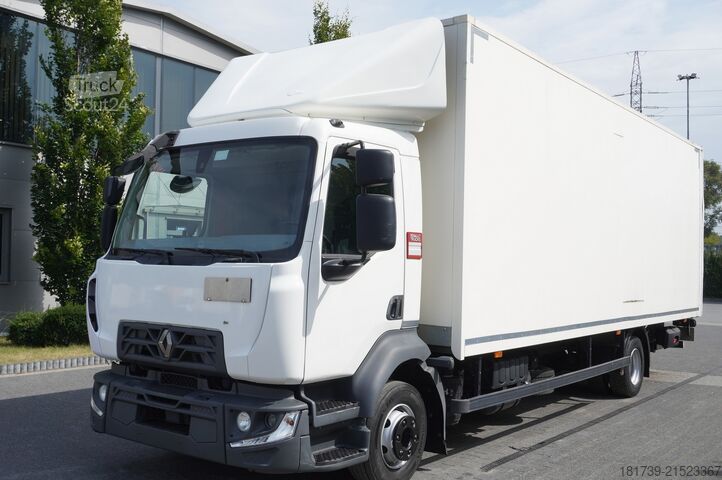 Doboz Renault D12 Euro 6 / 18 pallets / Tail lift/ 2017