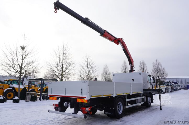 Πλατφόρμα με γερανό Renault C280 DTI 8/ FASSI crane F135A.22/ 8units