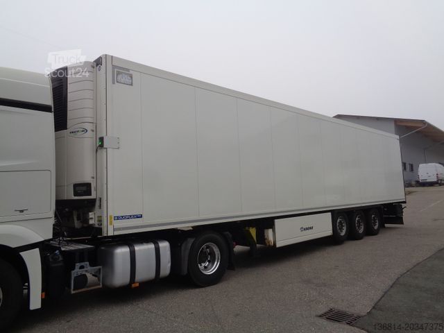 Semirimorchio frigorifero KRONE SD Carrier Doppelstock Trennwand Liftachse