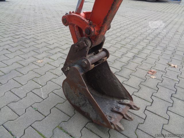 Minigraafmachine KUBOTA KX41-3V SW + Tieflöffel