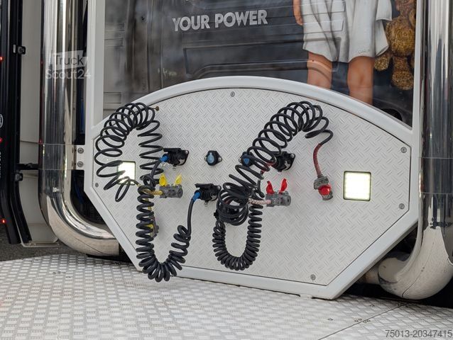 Štandardný ťahač SCANIA V8 R580 6X2, Retarder, Voll-Luft, OPEN PIPES