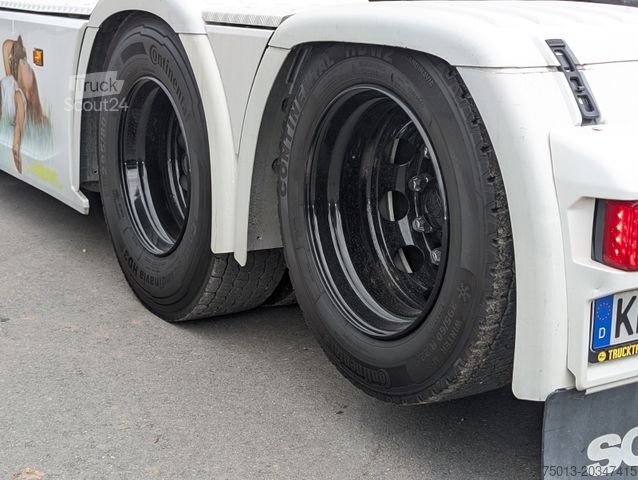 Štandardný ťahač SCANIA V8 R580 6X2, Retarder, Voll-Luft, OPEN PIPES