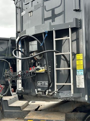 Oplegger met walking floor  H&W AGRAR 72 cbm,Lift-u. Lenkachse,Kornschieber