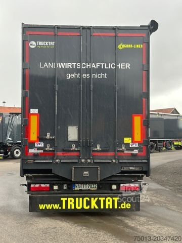 Oplegger met walking floor  H&W AGRAR 72 cbm,Lift-u. Lenkachse,Kornschieber