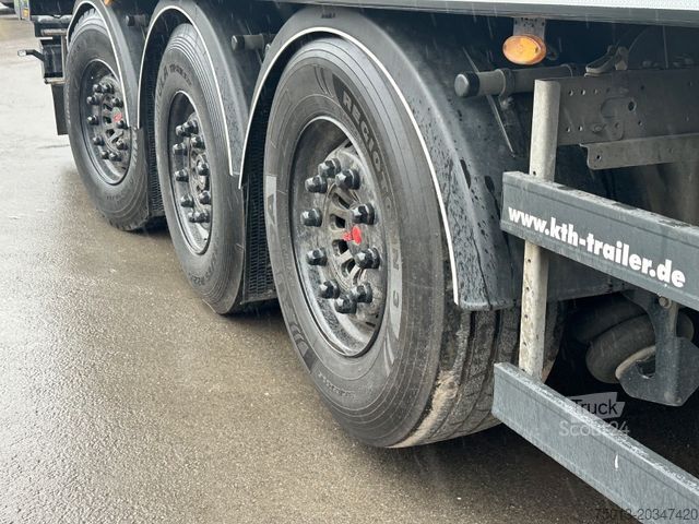 Oplegger met walking floor  H&W AGRAR 72 cbm,Lift-u. Lenkachse,Kornschieber
