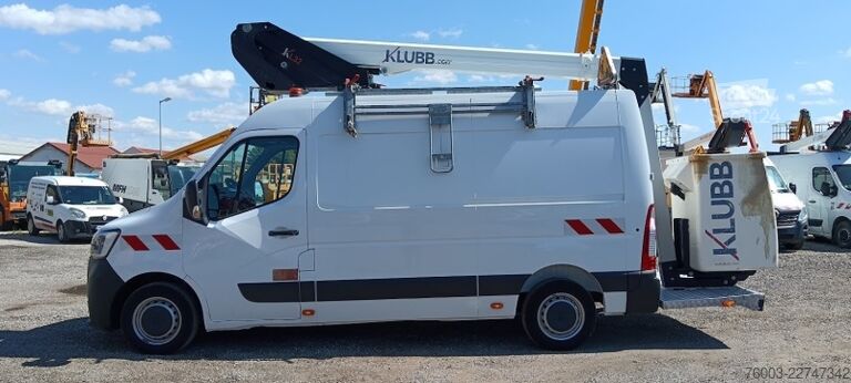 Dubă cu caroserie tip cutie Renault Master Klubb KL32 - 12,5 m, 120 kg