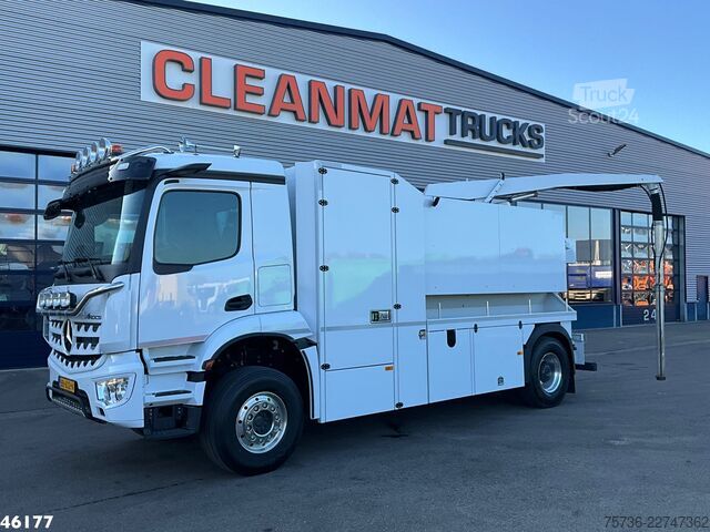Vehicul de aspirație Mercedes-Benz AROCS 1835 4x2 Combi kolkenzuiger 8m³  Just 1.1...