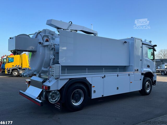 Vehicul de aspirație Mercedes-Benz AROCS 1835 4x2 Combi kolkenzuiger 8m³  Just 1.1...