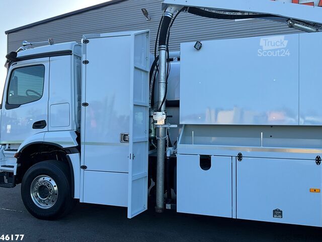 Vehicul de aspirație Mercedes-Benz AROCS 1835 4x2 Combi kolkenzuiger 8m³  Just 1.1...