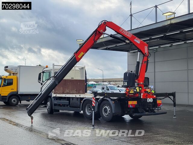 Plataforma de carga MAN TGS 26.360 6X2 Fassi F135A.0.22 Kran Crane Lift...