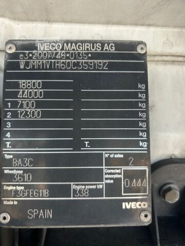 Trattore stradale volumetrico IVECO STRALIS AS440, AUTOMATIK, E6, STANDKLIMA
