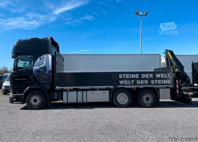 Autocarro con cassone fisso SCANIA R 520 BL 6x2 / Highline/ PK 17.001 SLD/ Funk/ E6