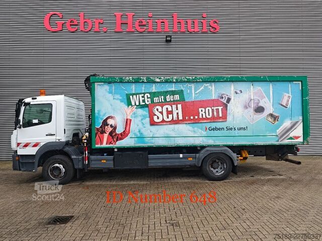 Krano sunkvežimis Mercedes-Benz Atego 1630 4x2 Atlas 65.2-A2L Tailgate!