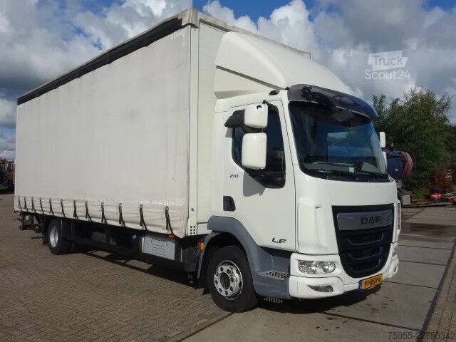 Liukuva pressu DAF LF 210 SCHUIFZEILBOX 7.21METER ALULIFT