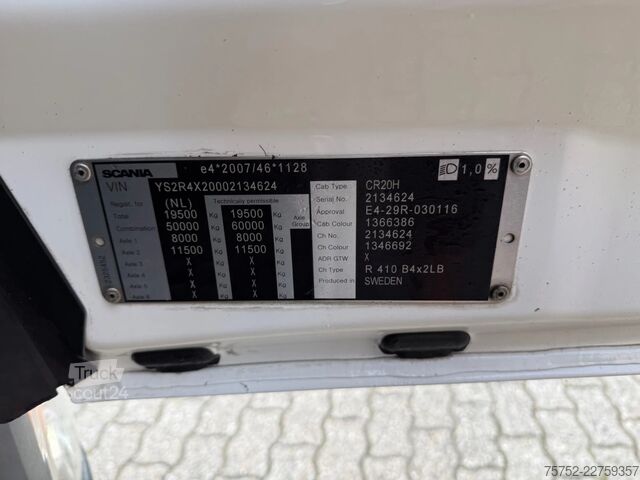 BDF-System Scania R410 7.6M BDF 536.994KM! 2.000KG LBW AHK