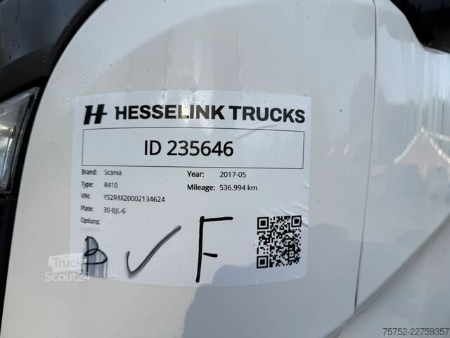 BDF-System Scania R410 7.6M BDF 536.994KM! 2.000KG LBW AHK