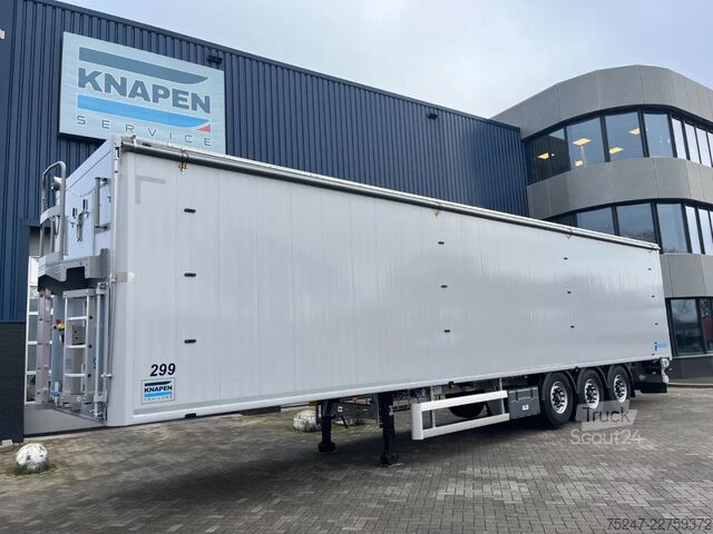 Liikkuva lattia Knapen Trailers K100 - 92m3 Zijwandbeschermzeil 10mm *Nieuw / Neu*