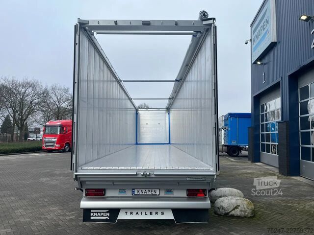 Liikkuva lattia Knapen Trailers K100 - 92m3 Zijwandbeschermzeil 10mm *Nieuw / Neu*