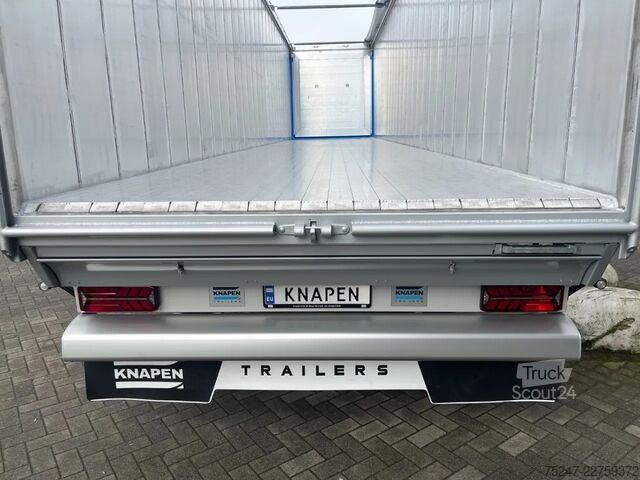 Liikkuva lattia Knapen Trailers K100 - 92m3 Zijwandbeschermzeil 10mm *Nieuw / Neu*