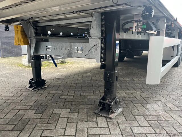 Liikkuva lattia Knapen Trailers K100 - 92m3 Zijwandbeschermzeil 10mm *Nieuw / Neu*