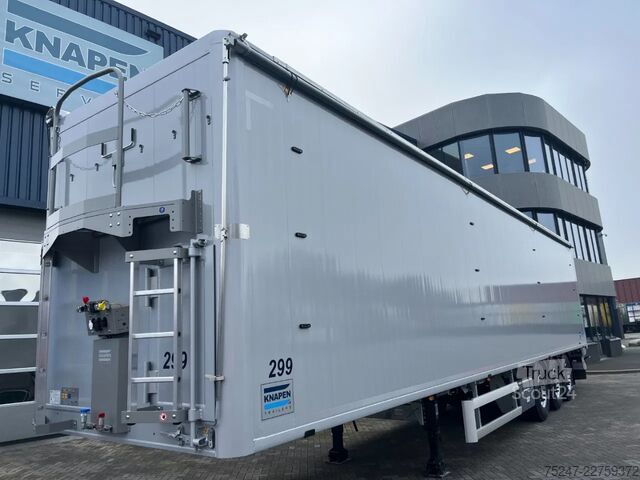Liikkuva lattia Knapen Trailers K100 - 92m3 Zijwandbeschermzeil 10mm *Nieuw / Neu*