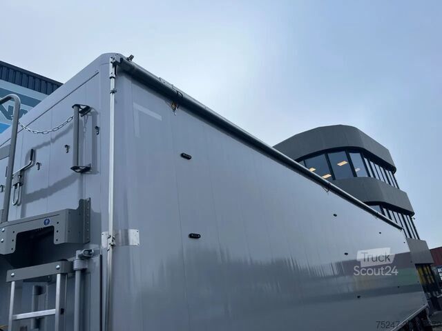 Liikkuva lattia Knapen Trailers K100 - 92m3 Zijwandbeschermzeil 10mm *Nieuw / Neu*