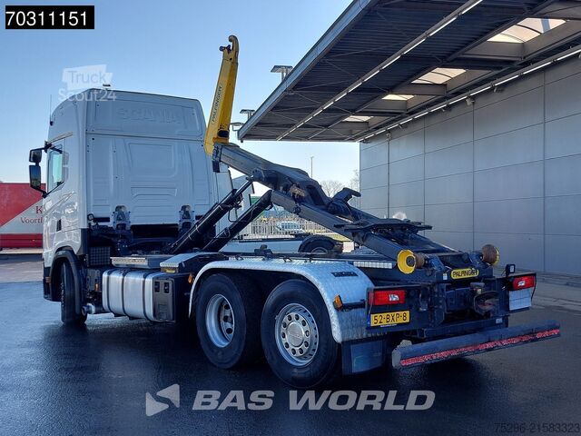 Sistema de brazo de gancho Scania S500 6X2 Palfinger PHT20 SLD5 containersystem L...