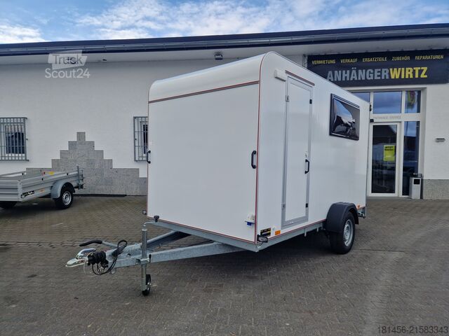Kofferanhänger Other Koffer mit Heckklappe Seitenfenster Tür 360x180cm