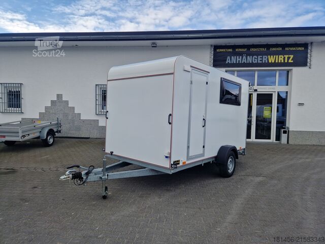 Kofferanhänger Other Koffer mit Heckklappe Seitenfenster Tür 360x180cm