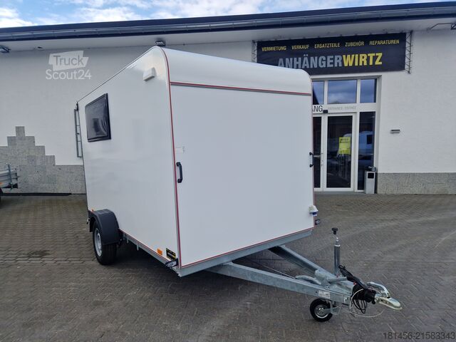 Kofferanhänger Other Koffer mit Heckklappe Seitenfenster Tür 360x180cm