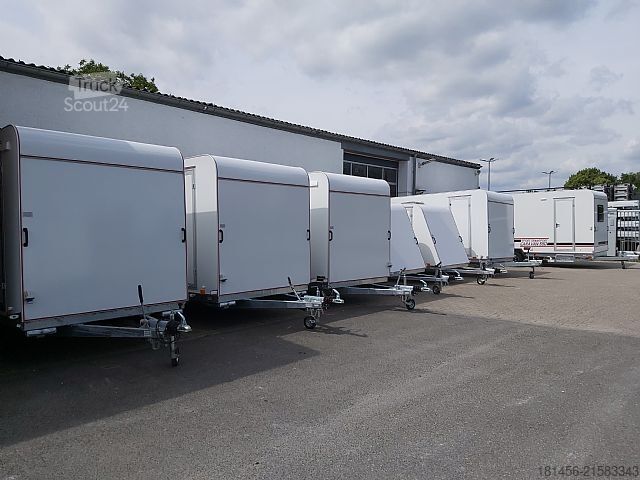 Kofferanhänger Other Koffer mit Heckklappe Seitenfenster Tür 360x180cm