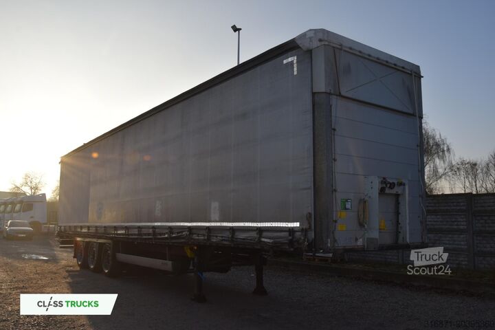 открытый полуприцеп с тентом SCHMITZ CARGOBULL SCS24/L Varios