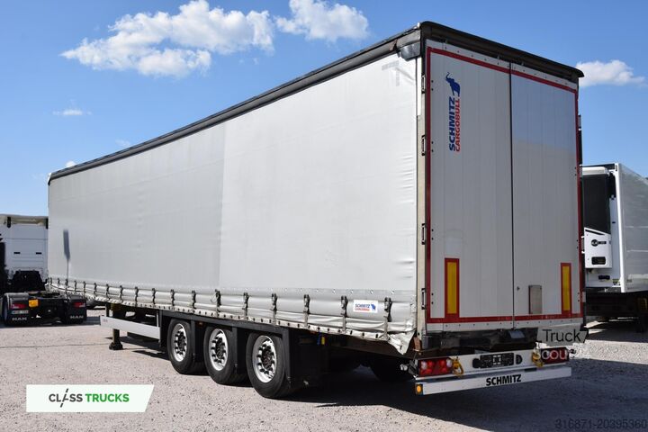 Atvērta puspiekabe ar brezentu SCHMITZ CARGOBULL SCS24/L Varios