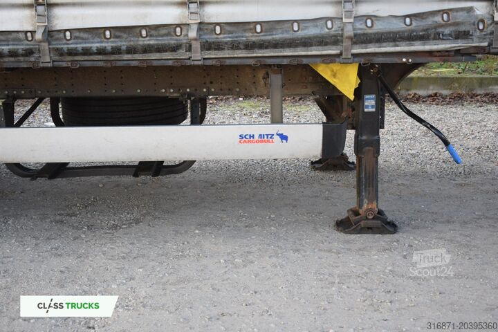 открытый полуприцеп с тентом SCHMITZ CARGOBULL SCS24/L Varios