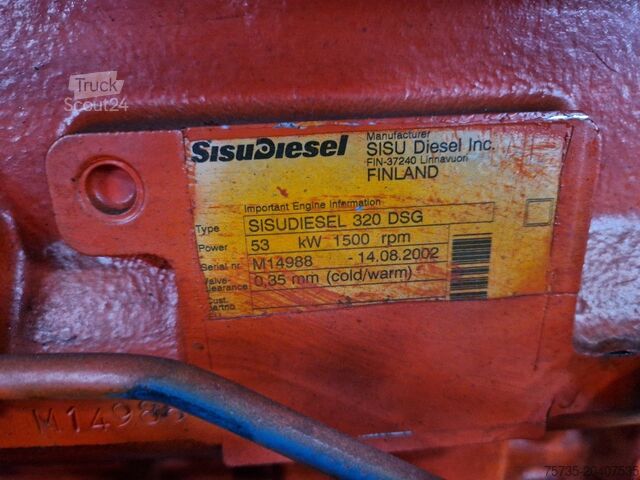 SISUDIESEL 320 DSG motor SISUDIESEL 320 DSG