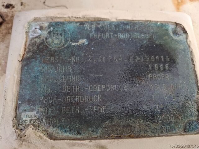 Polttoainesäiliö LPG / GAS GASTANK 12000 LITER