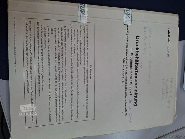 Polttoainesäiliö LPG / GAS GASTANK 12000 LITER