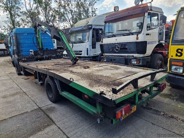 Remorque à plate-forme MERCEDES-BENZ 814