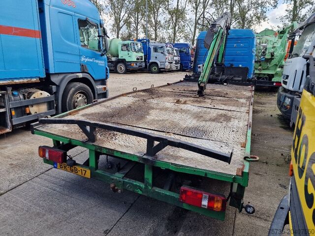 Remorque à plate-forme MERCEDES-BENZ 814