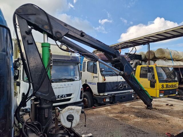 Remorque à plate-forme MERCEDES-BENZ 814