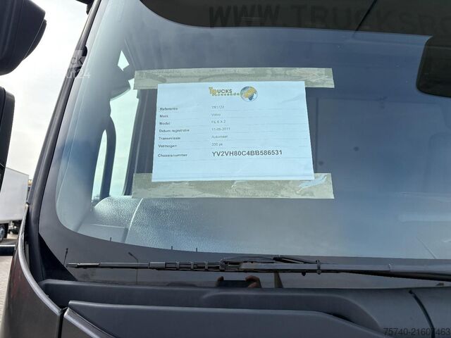 Camion cu macara Volvo FE 6 X 2 + HMF 1680  + CONTAINER SYSTEM