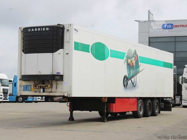 Kühlauflieger SCHMITZ CARGOBULL SKO 24, LIFTING AXLE, SAF, CARRIER