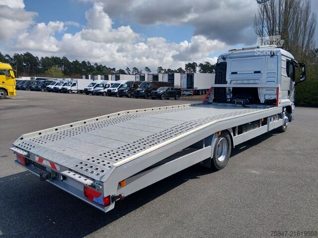 Car carrier truck MAN TGL 12.220 BL MAPOL Festplateu 5000kg